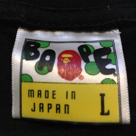 BAPE T-Shirt ‘Green/Black’ - Picture 4 of 5